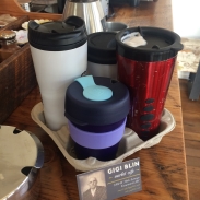 New Year's Resolution with Less Waste by bringing your reusable thermos with you to your favourite coffee shop.