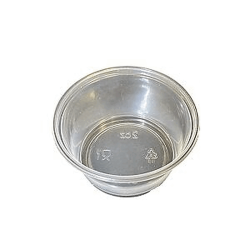2oz clear portion cup